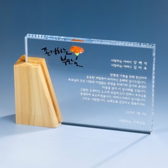 가로형 우드크리스탈 상패 K2026) 111-2 가로형 우드크리스탈 상패 K2026) 111-2